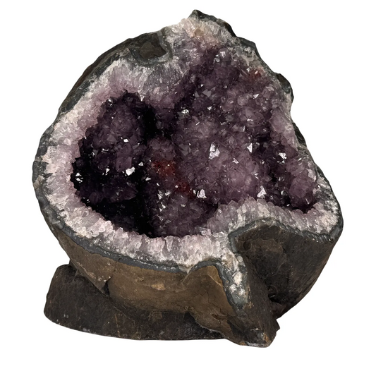 Prachtige Amethist Special uit Uruguay – 23 cm hoog en 6 kg zwaar.