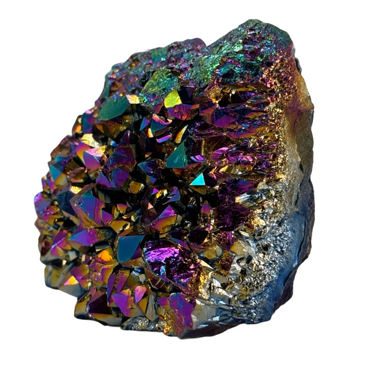 Rainbow titanium cluster #15