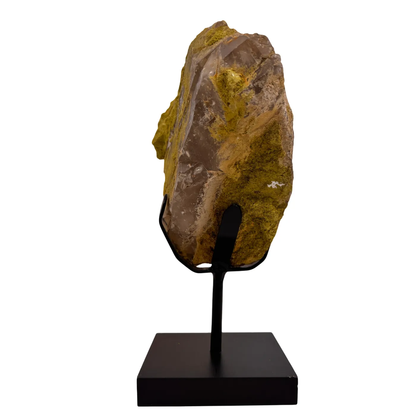 Ruwe Nontroniet op Metalen Standaard – Natuurlijk & Onbewerkt