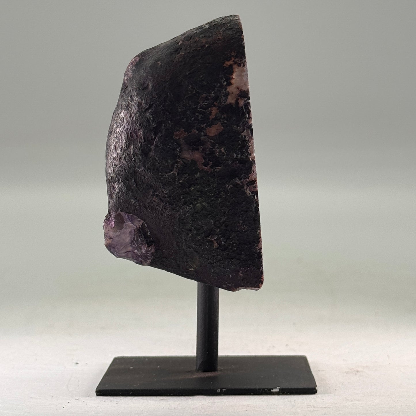 Prachtige Agaat Geode Set op Standaard