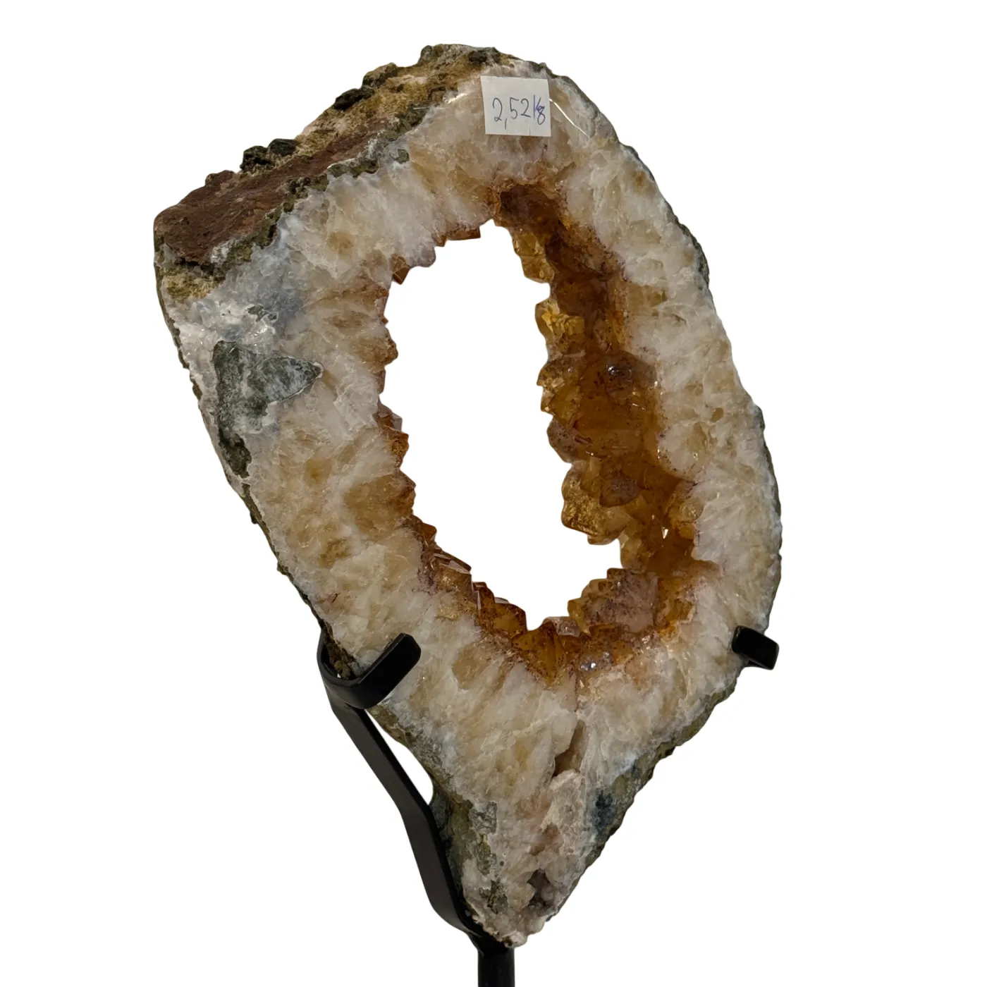 Citrien Portaal op Zwarte Metalen Standaard – uit Brazilië #12