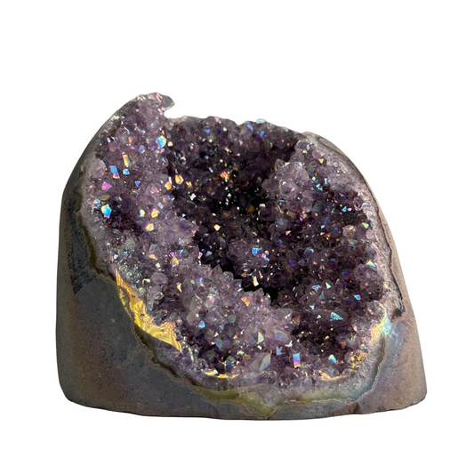 Titanium Aura Kwarts – Cut Base #3