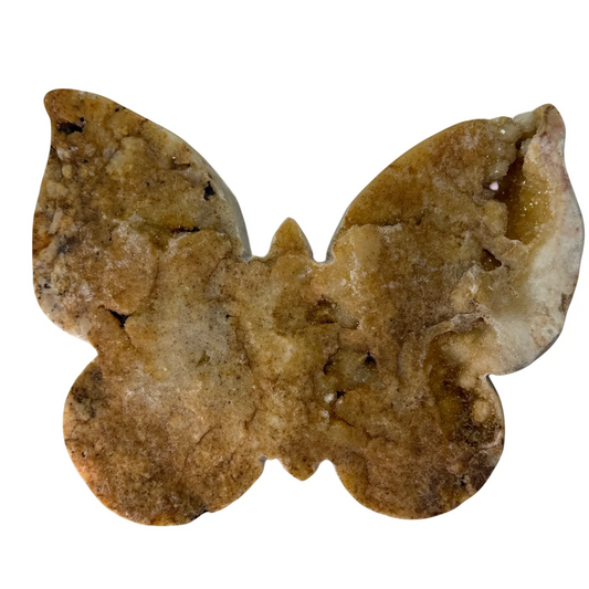 Roze amethist vlinder – gepolijst en ruw 1,3 kg