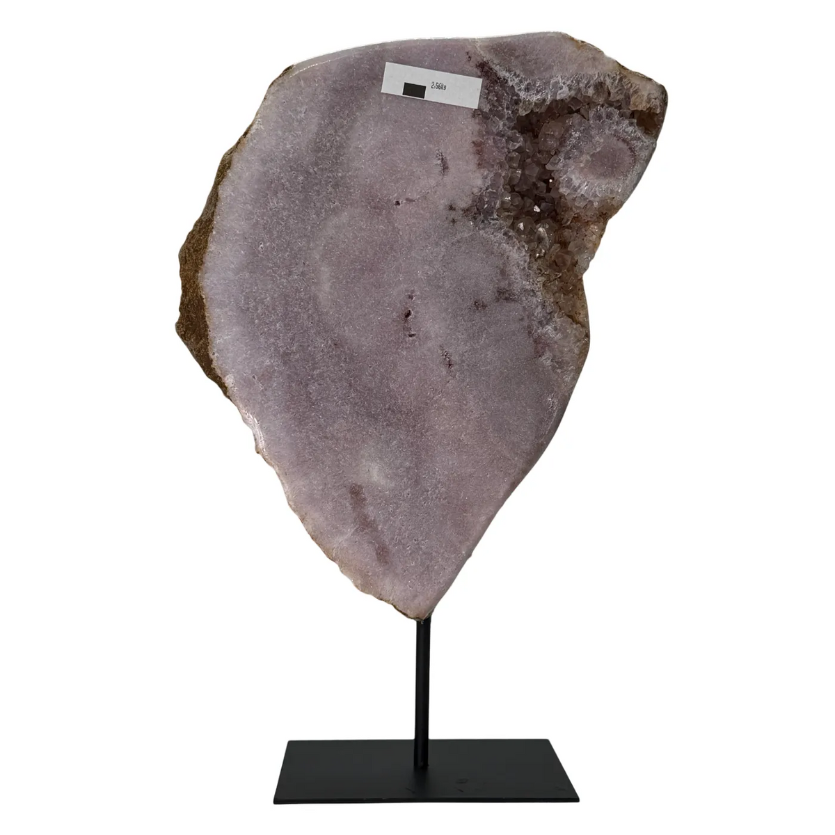Roze amethist op standaard van 2,56 kg