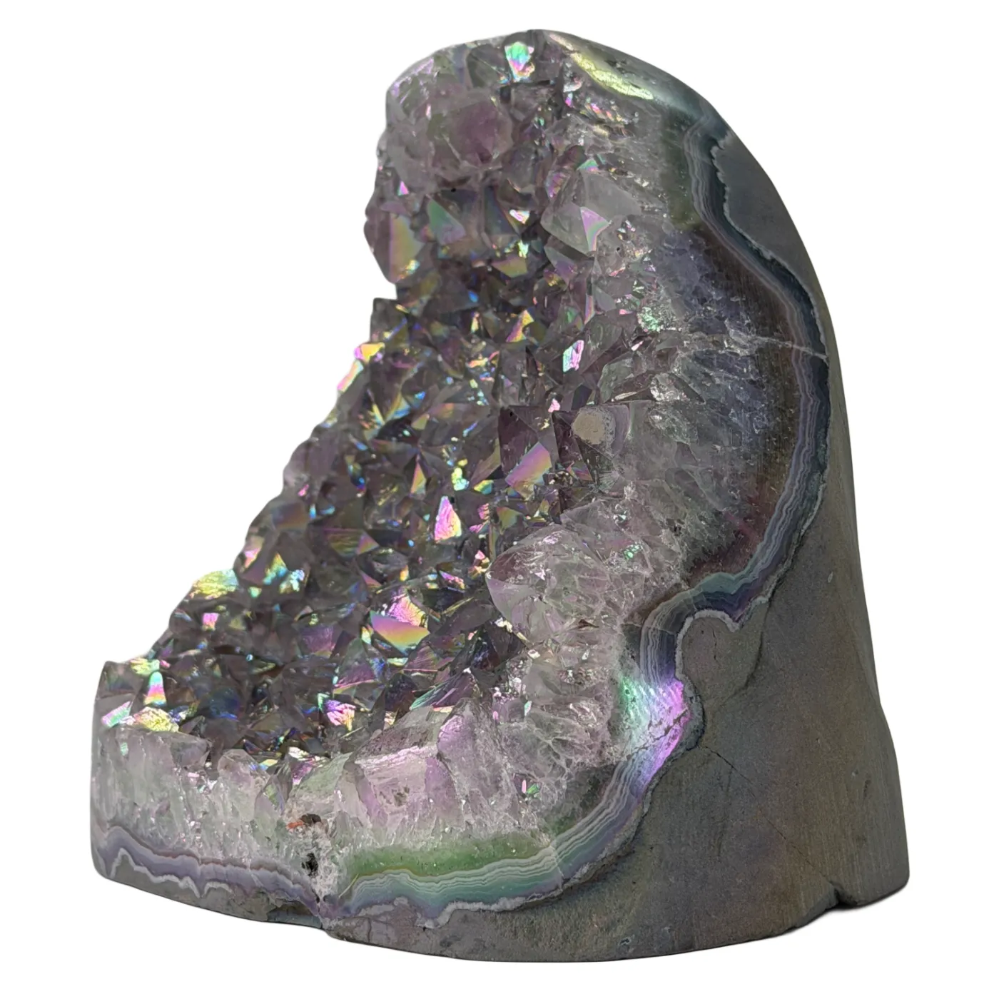 Titanium Angel Aura Kwarts Cut Base #7