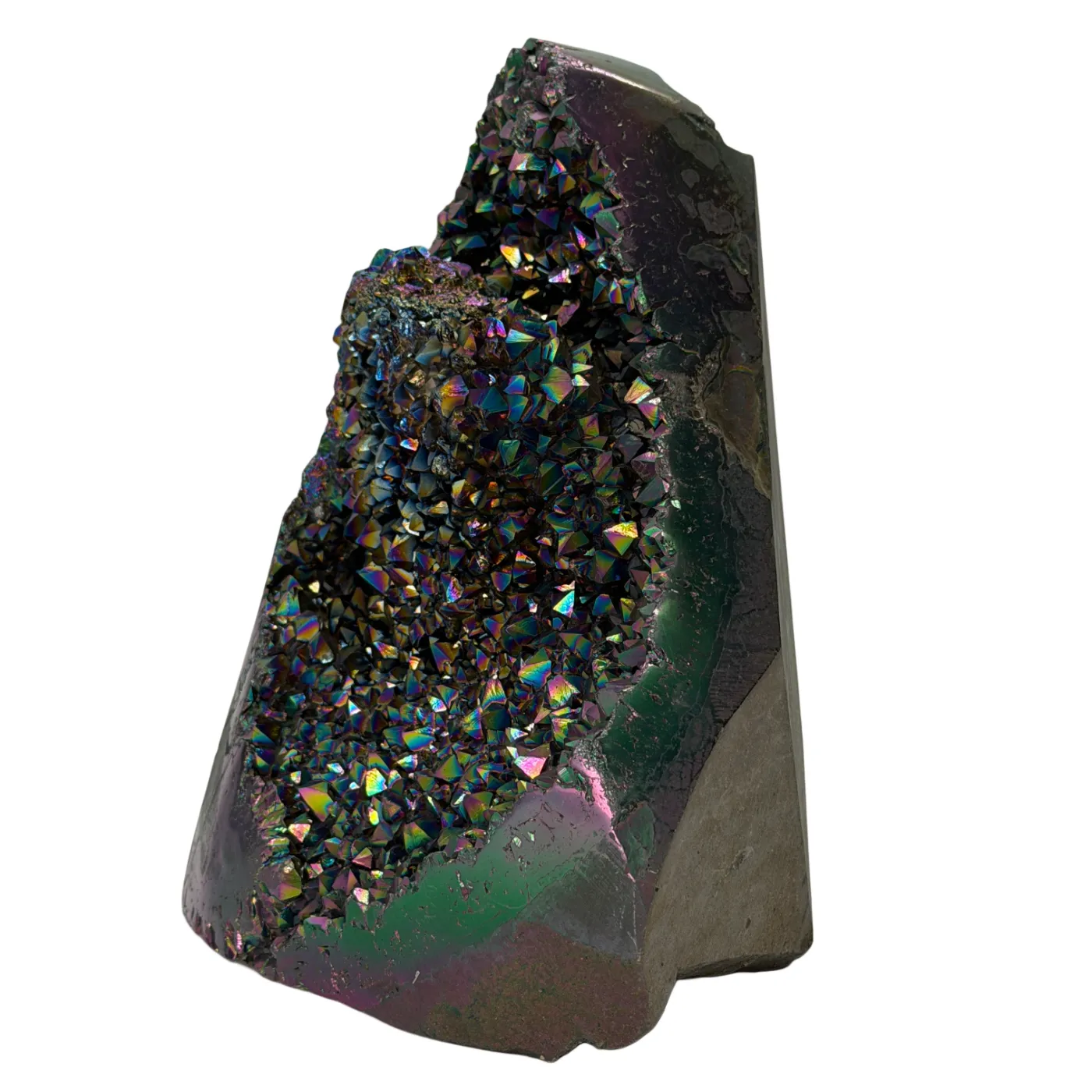 Grote rainbow titanium cluster van 4,8 kg