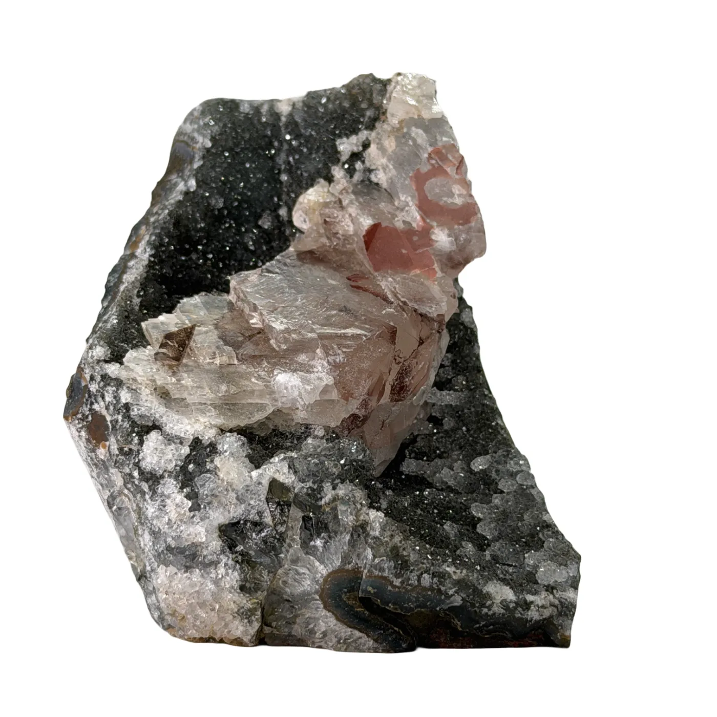 Unieke kleine amethist met bijzondere vorming