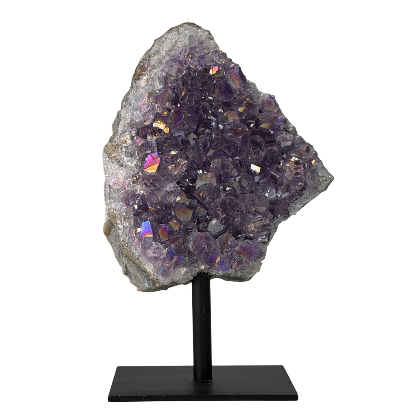 Angel Aura kwarts op voet