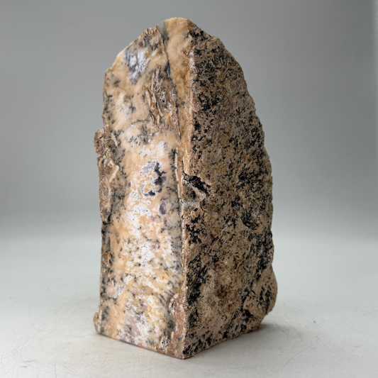 Dendritische Chalcedoon Cut Base – Gepolijst & Ruw Edelsteen Decoratie - 2,7 kg