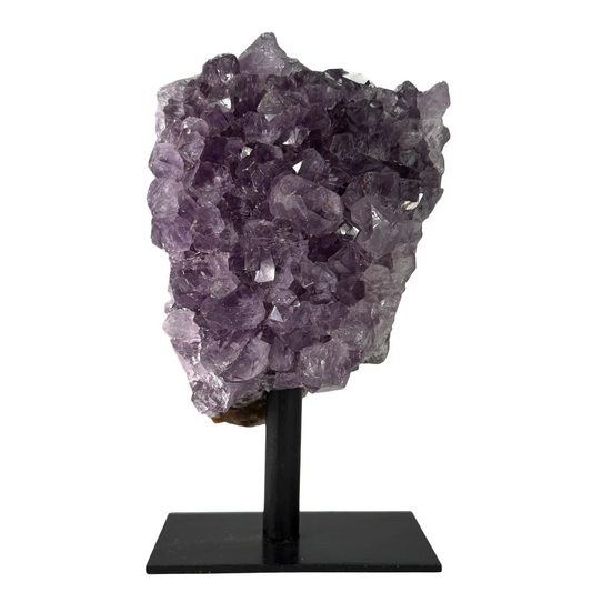 Amethist Cluster op Standaard – Brazilië – 14 cm