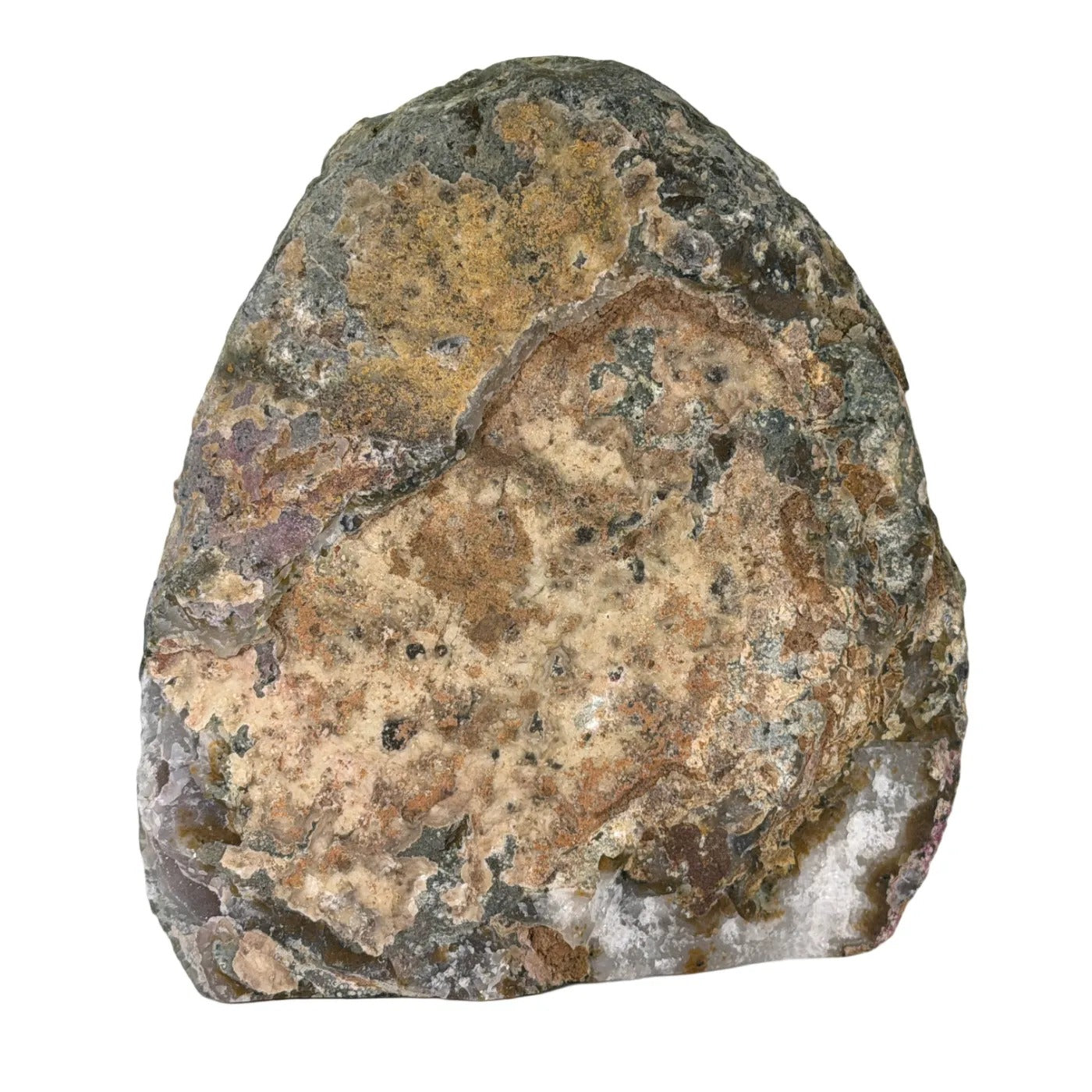 Agaat Geode Cut Base – Brazilië #23