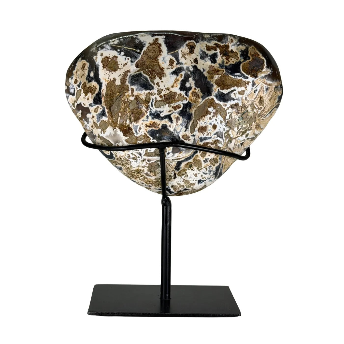 Amethist geode met agaat op standaard #5