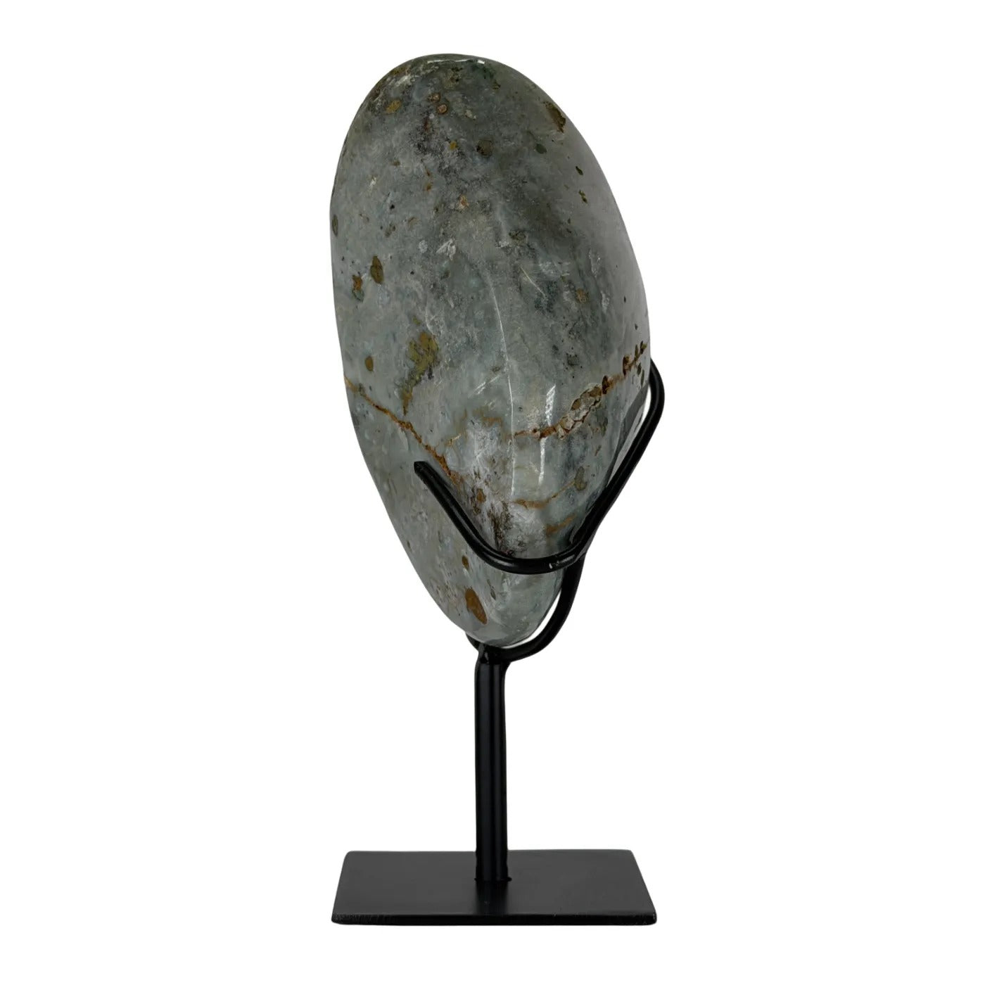 Amethist geode met agaat op standaard #13