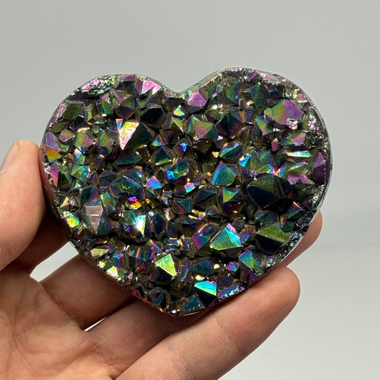 Titanium Kwarts Rainbow Hart