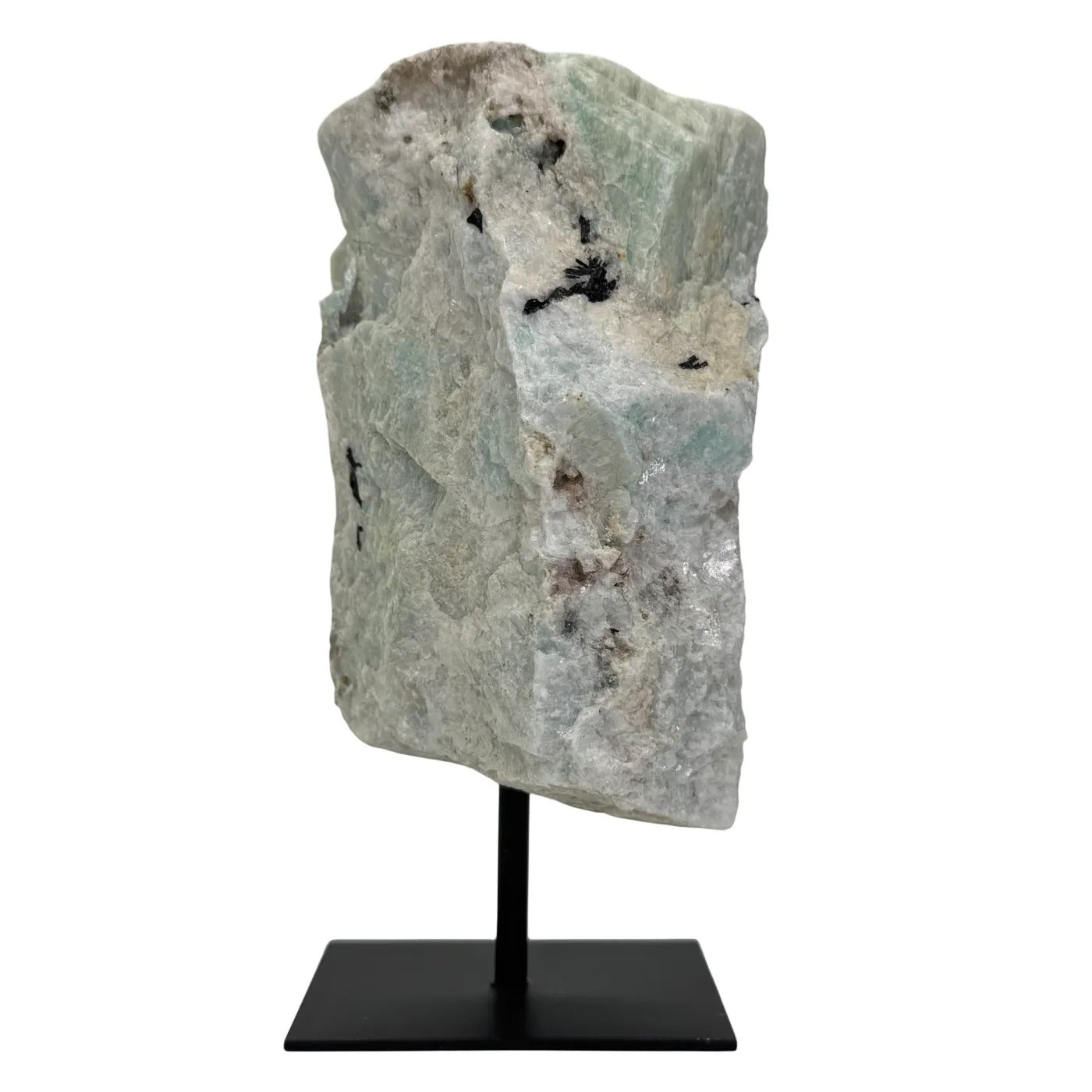 Amazoniet ruw op standaard 19 cm #3