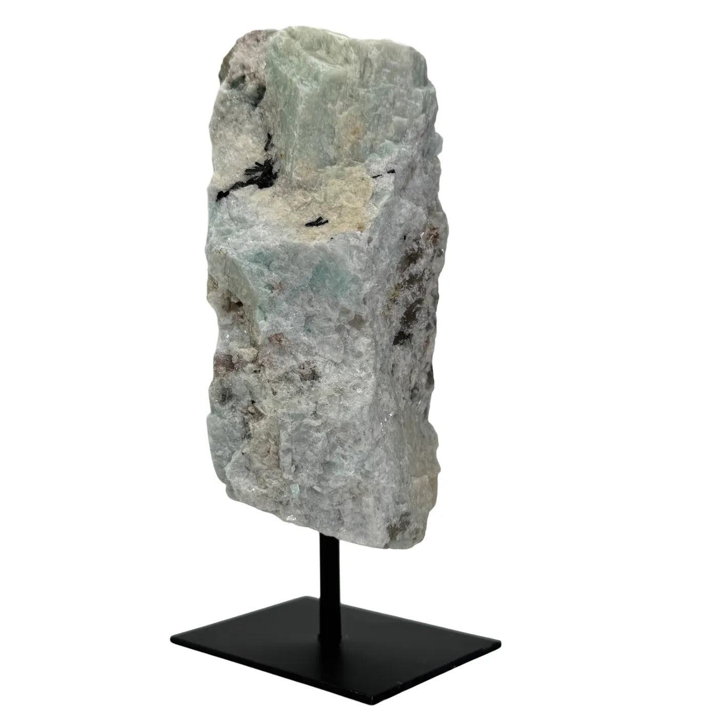 Amazoniet ruw op standaard 19 cm #3