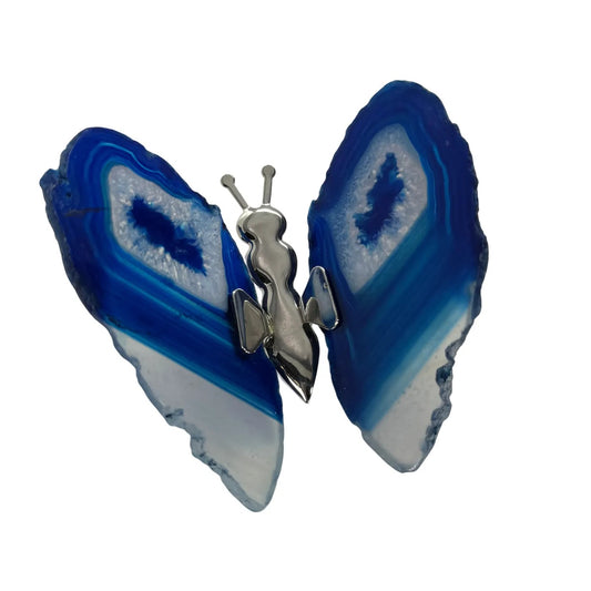 Agaat vlinder zilver