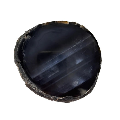 Tranche d'agate - plaque - 12 cm - #1