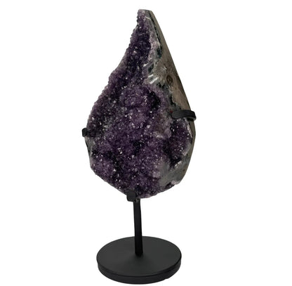 Amethist op standaard -hoge kwaliteit - 31 cm - 2,7 kg