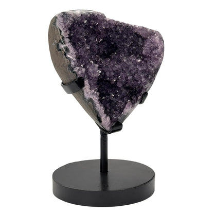 Amethist op standaard -hoge kwaliteit -22 cm - 2,1 kg