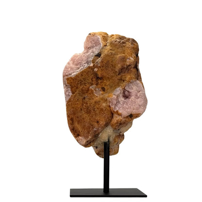 Roze amethist op standaard #1