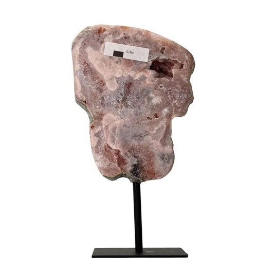Roze amethist op standaard #4