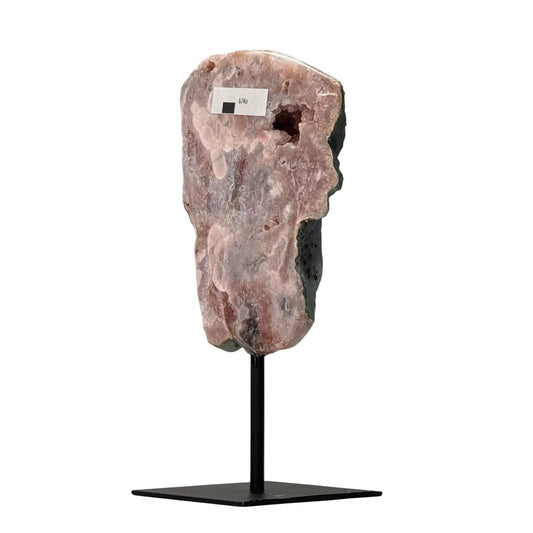 Roze amethist op standaard #4