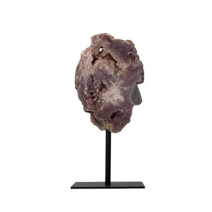 Roze amethist op standaard #5