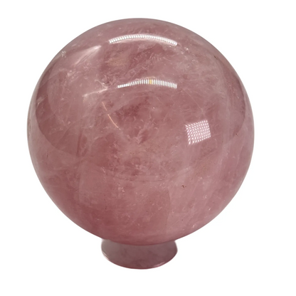 Quartz rose - sphère - boule - 7 cm - #1