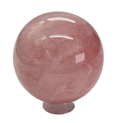 Quartz rose - sphère - boule - 7 cm - #1