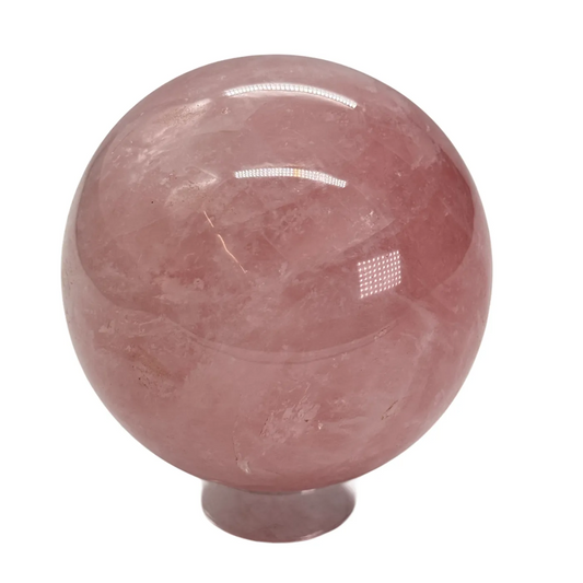 Quartz rose - sphère - boule - 7 cm - #1