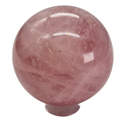 Quartz rose - sphère - boule - 7 cm - #1
