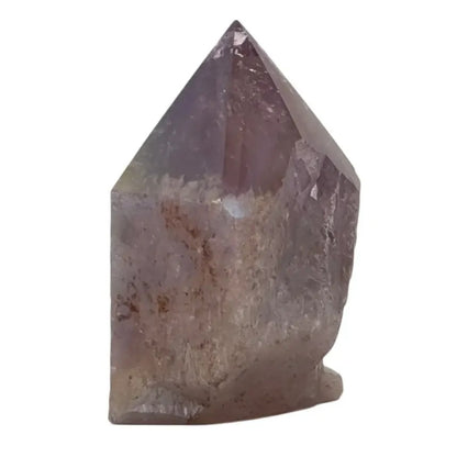 Pointe polie supérieure en quartz aura titane n° 4