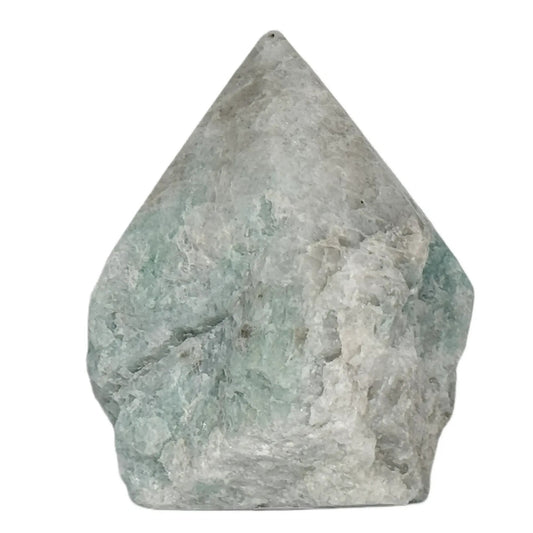 Pointe polie supérieure en amazonite #1