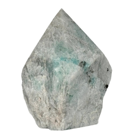 Pointe polie supérieure en amazonite #1