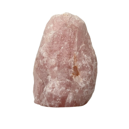 Rozenkwarts - ruw en gepolijst - cut base - 17 cm #2