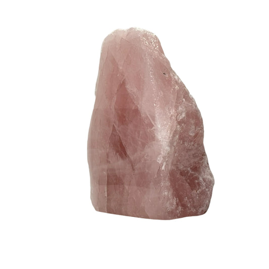 Quartz rose - Brut et poli - Base taillée - 17 cm #2