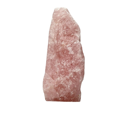 Quartz rose - Brut et poli - Base taillée - 21 cm #3