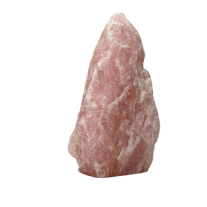 Quartz rose - Brut et poli - Base taillée - 21 cm #3
