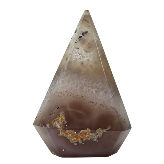 Agate forme diamant #1