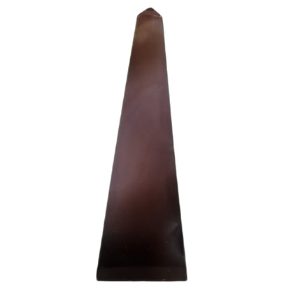 Agaat obelisk met druzy #5