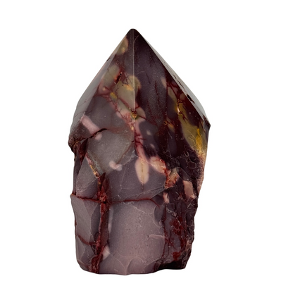Pointe supérieure polie en mookaite n° 3