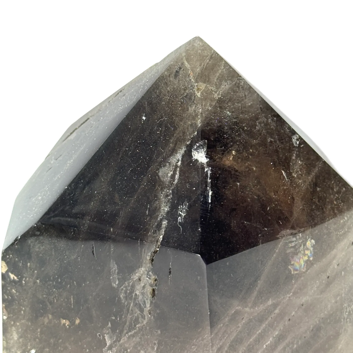 Pointe de quartz fumé de Madagascar #1