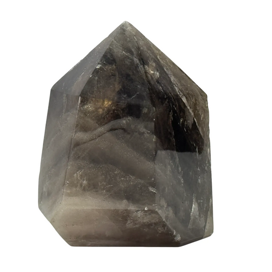 Pointe de quartz fumé de Madagascar #1