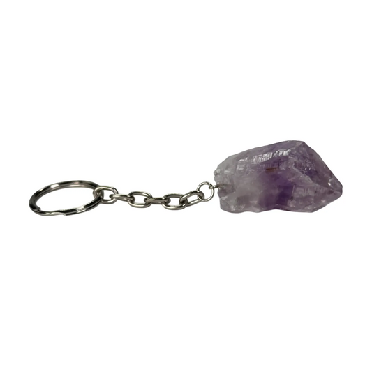 Amethist sleutelhanger