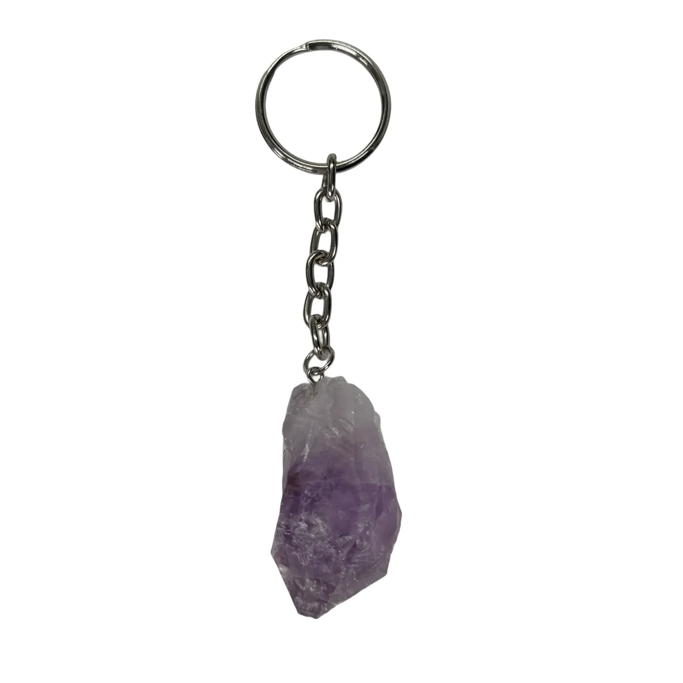 Amethist sleutelhanger