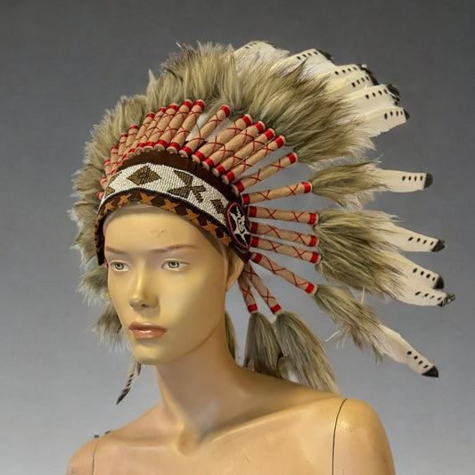 Indianentooi kort - bruin