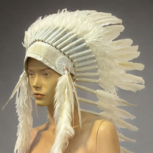 Indianentooi middel - wit
