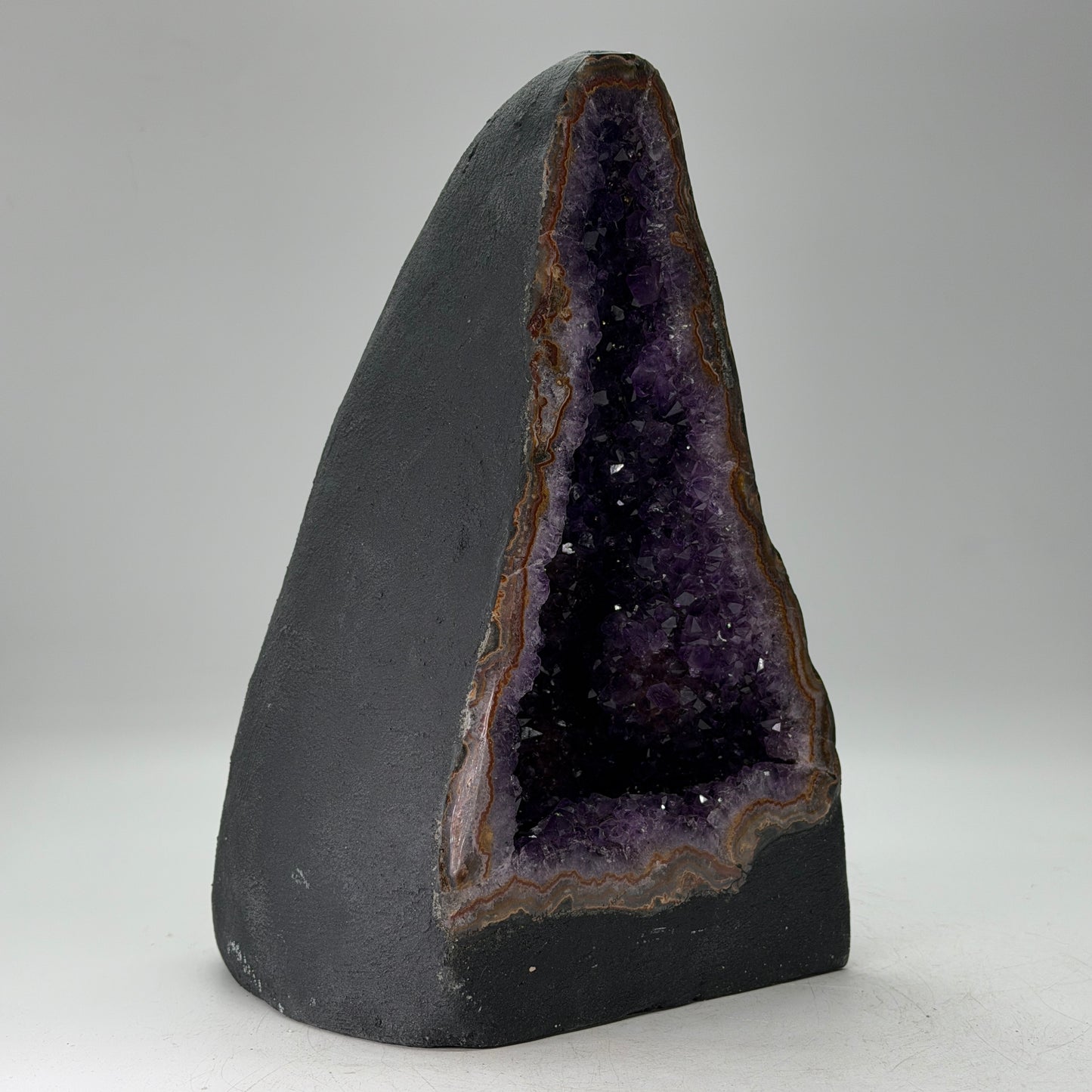 Donkerpaarse amethist kathedraal – hoge kwaliteit - 7 kg