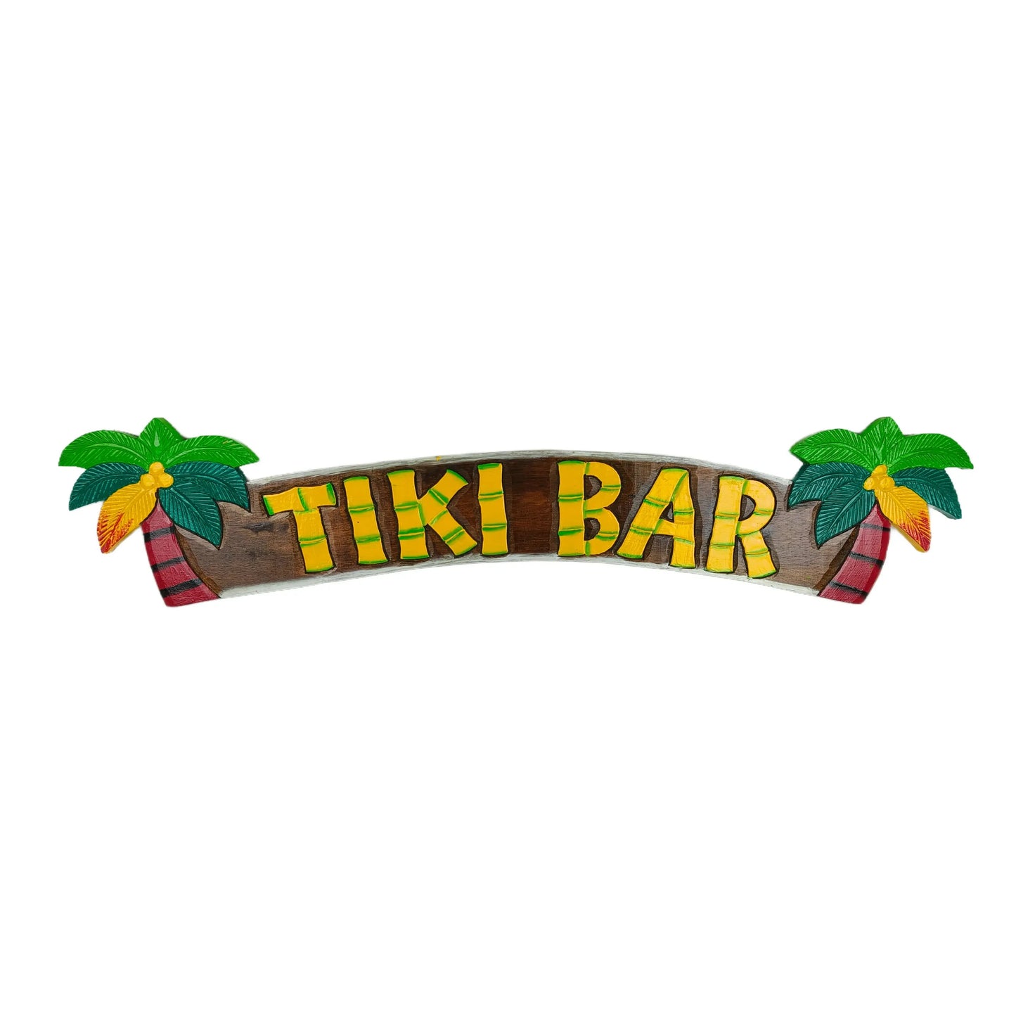 Tiki Bar Palm- houten barbord - 100 cm